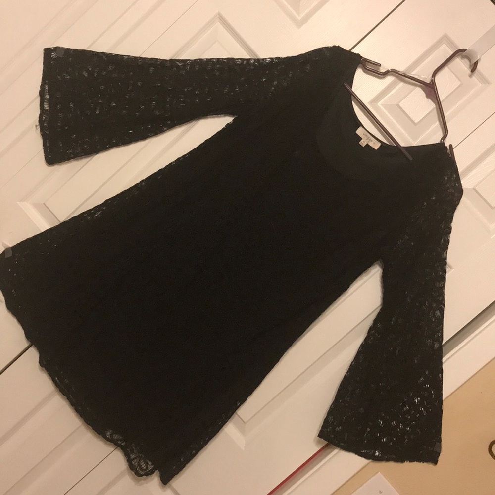 Black short dress